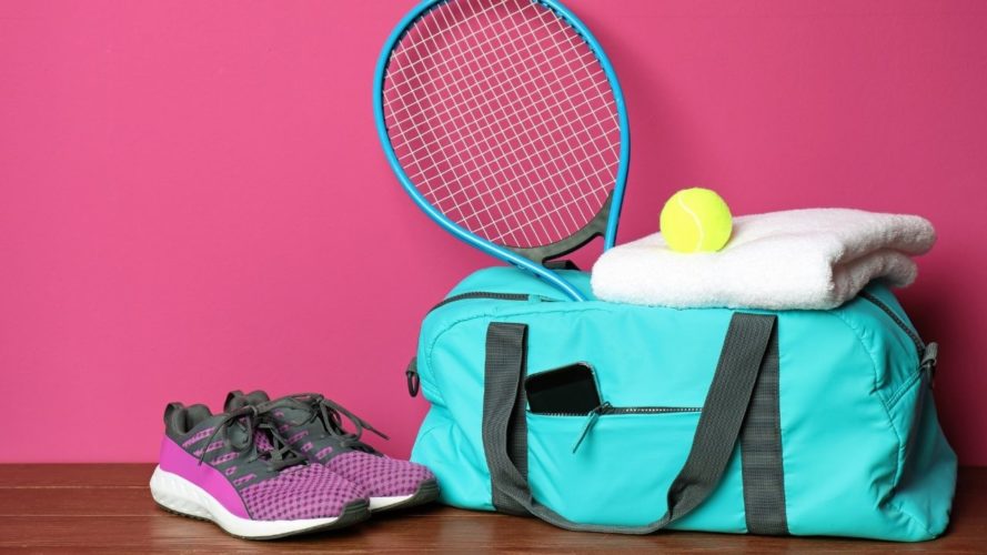 Tennis Bags A Shoe Compartment