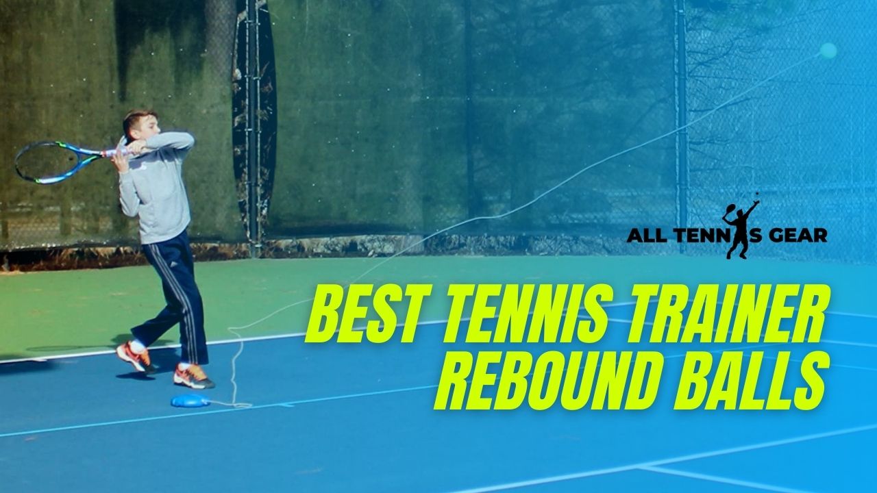 Traffcy Tennis Trainer Rebound with String and ball for Beginner Practice 